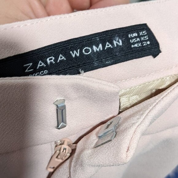 Zara | Pink Frill Trousers - Picture 7 of 10